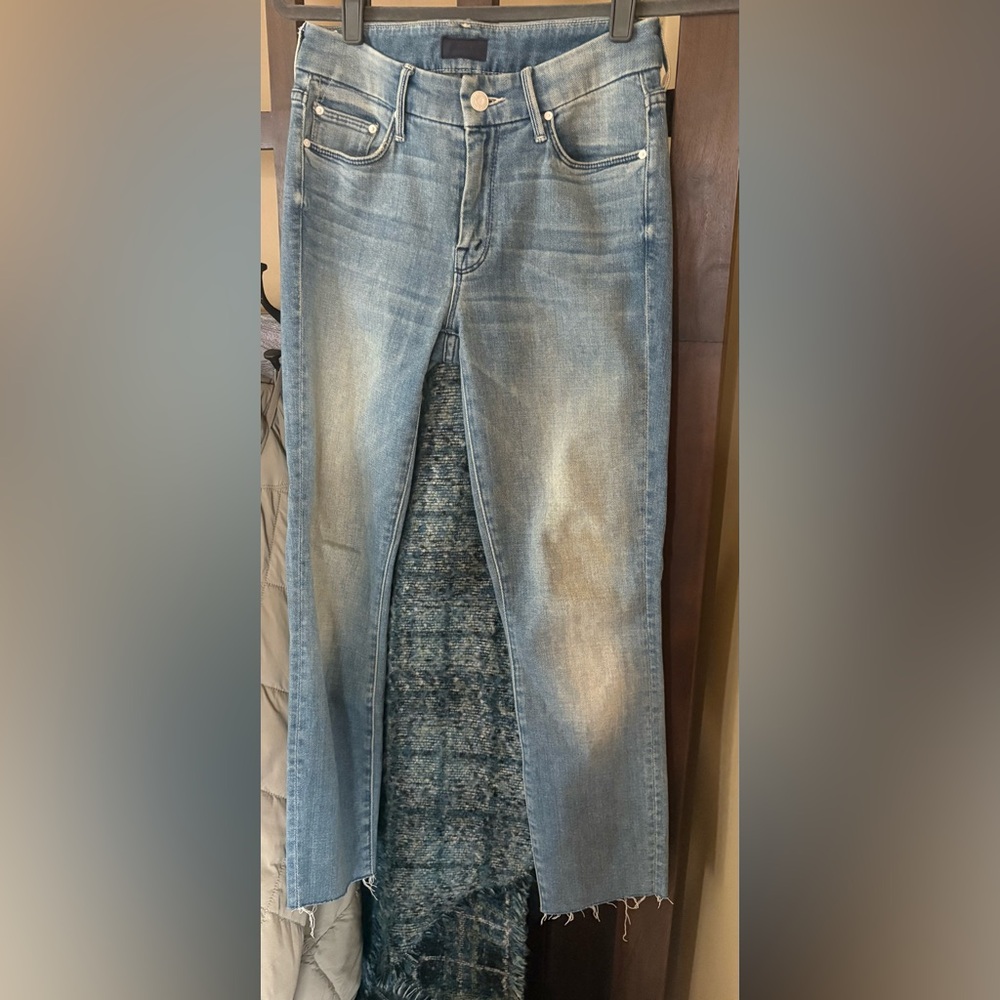 MOTHER Looker Ankle Fray, size 24 - Picture 6 of 11